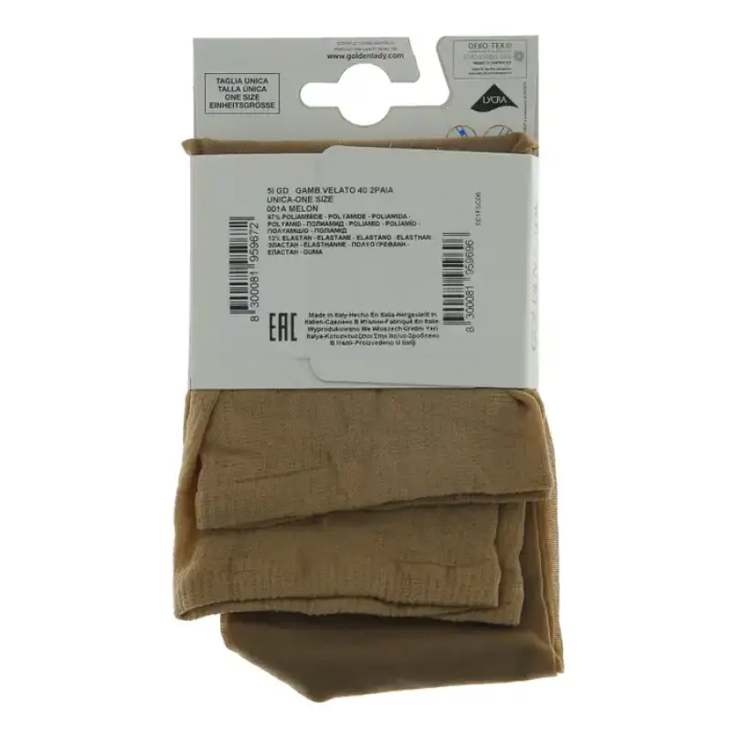 Golden Lady Sosete Voalat Melon 40 Denari 2/Set Bax 6 buc.